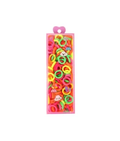 Neon Elastic Hair Rope Set 150pc