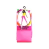 Neon Footless Tights Pink