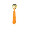 Neon Orange Tie