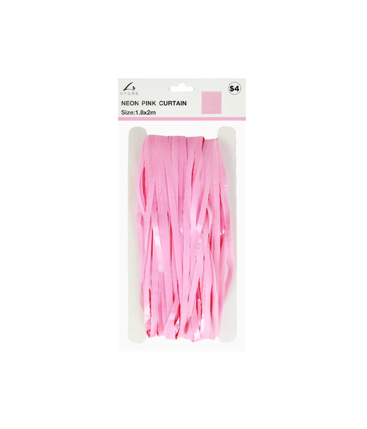 Neon Pink Backdrop 2×1.8m