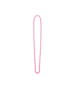 Neon Pink Beads Necklace