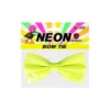 Neon Yellow Bow Tie