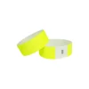 Neon Yellow Tyvek Wristbands With Coding 50pc