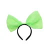 Net Lime Green Bow Headband 30cm