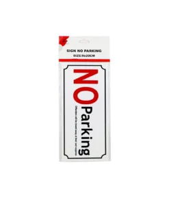 No Parking Sign 9x20cm