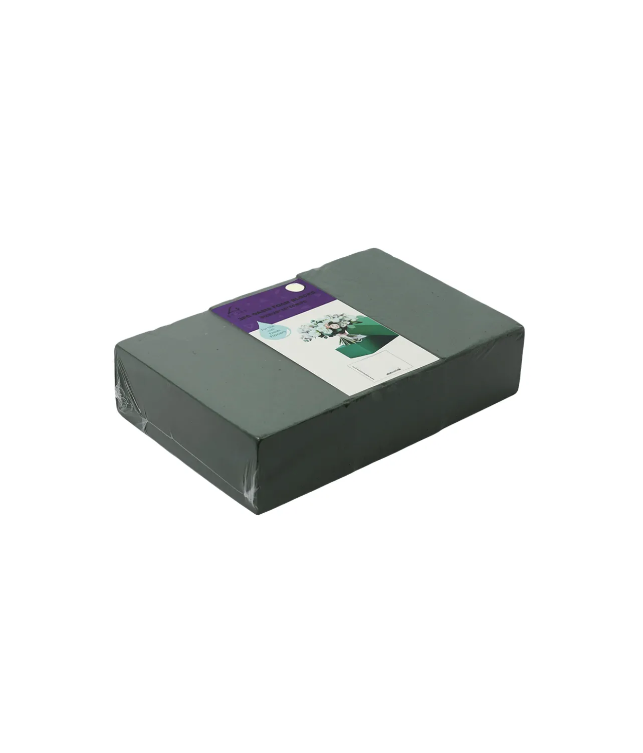 Oasis Floral Foam Blocks 3pc 20x10x7cm