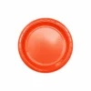 Orange Paper Plates 12x9in