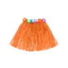 Orange Short Hula Skirt 40cm