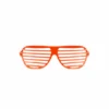 Orange Shutter Shade Glasses