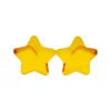 Orange Star Shape Glasses