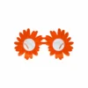 Orange Sunflower Party Glasses