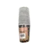 Paper CupsBlack With Gold Dots 9oz x 20pc