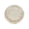 Paper Plate White With Rose Gold 12pc x 7in