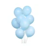 Pastel Blue Latex Balloons 12inch 20pk