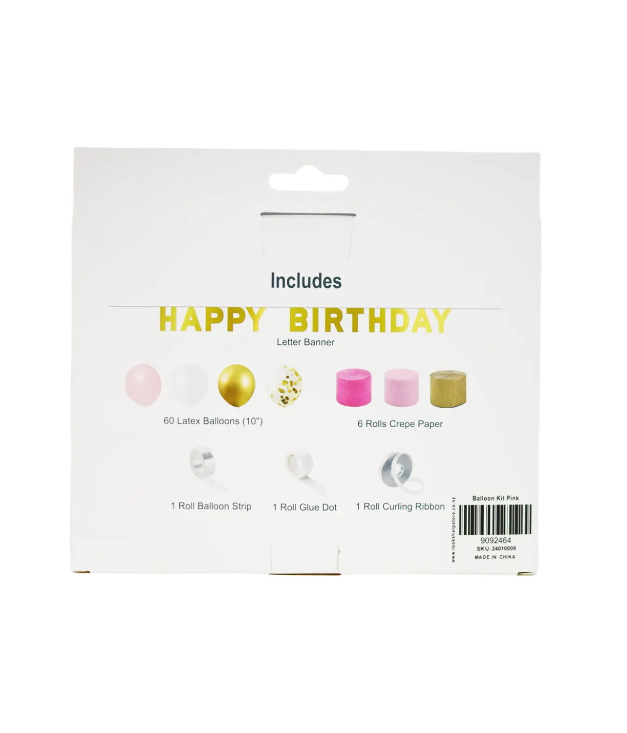 Pink Balloon Decorating Kit