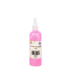 Pink Craft Glitter Glue 120ml