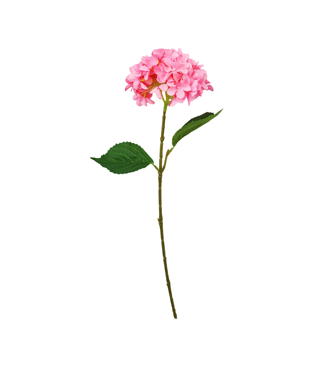 Pink Hydrangea Flower Stem 63cm