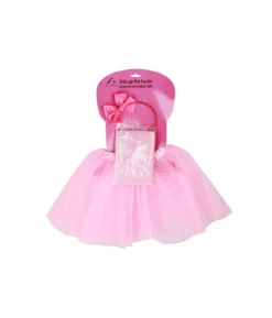 Pink Kids Tutu Set 3pc