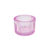 Pink Mini Colored Glass Candle Cup 5.5 x 3.7cm 1pc
