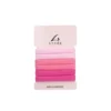 Pink Mix Hair Ties Set 6pk