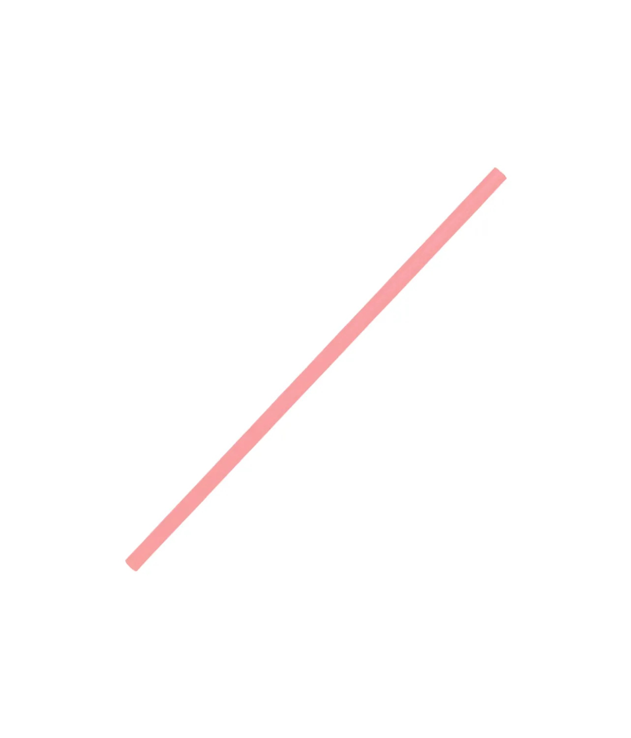 Pink Paper Straws 25pk