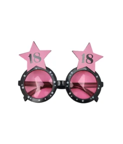 18 Pink Party Glasses