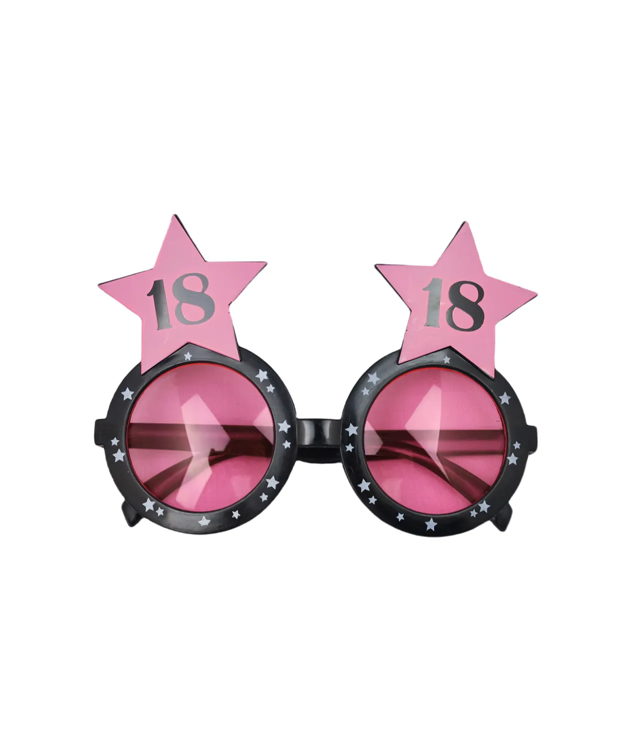 18 Pink Party Glasses