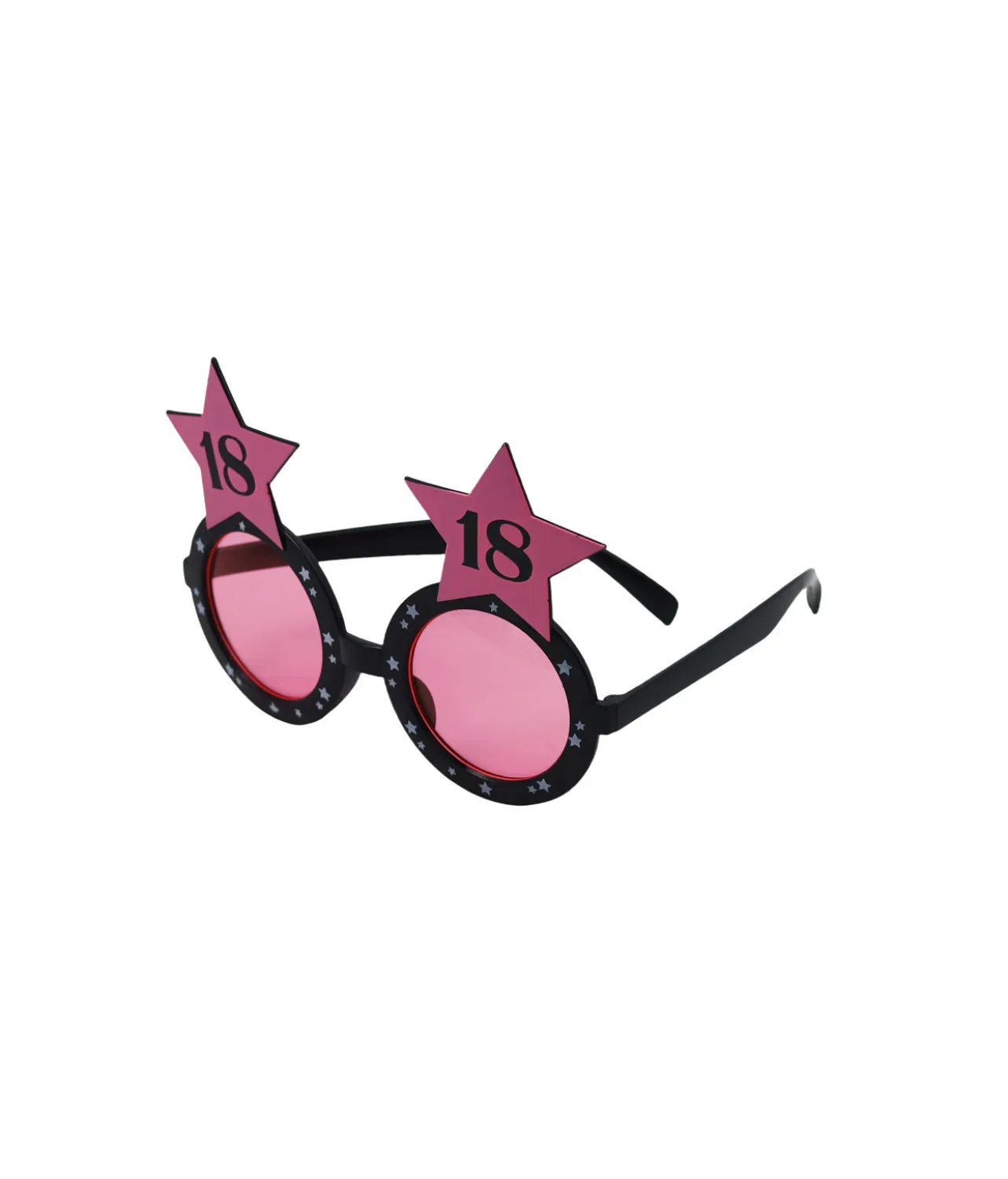 18 Pink Party Glasses