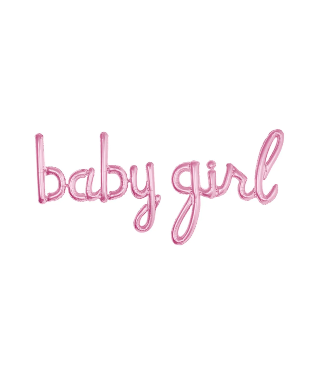 Pink Script Baby Girl