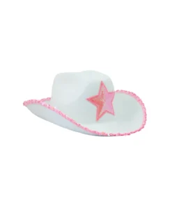 Pink Sheriff Hat Set