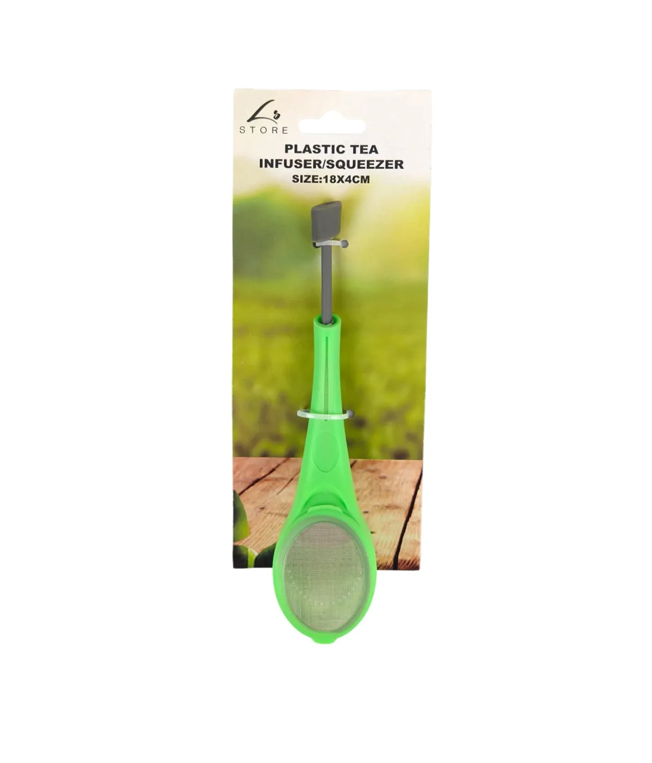 Plastic Tea Infuser Squeezer 18x4cm