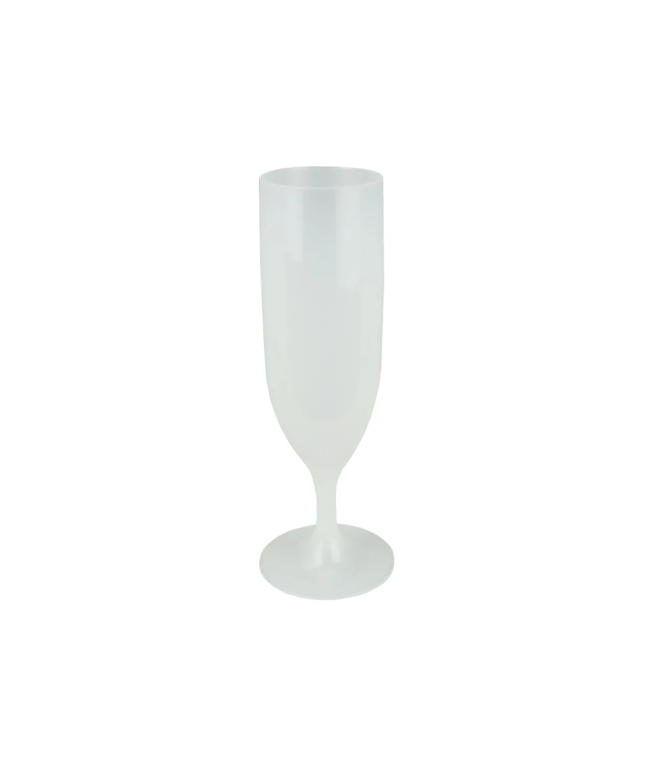 PP Plastic Champagne Glass 5.2x19cm 2pk