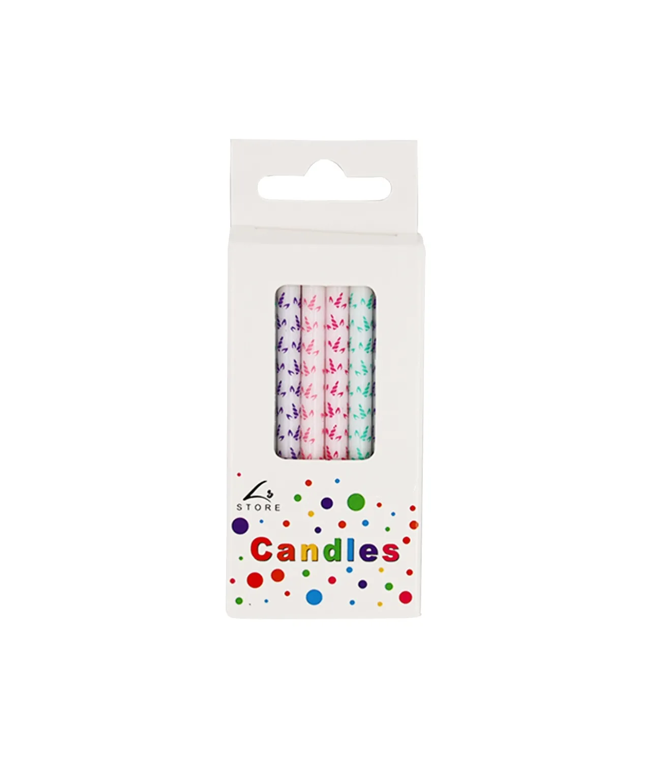 Printed Unicorn Birthday Candles 16pc