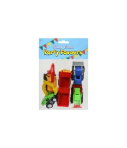 Pull Back Construction Car 6pk