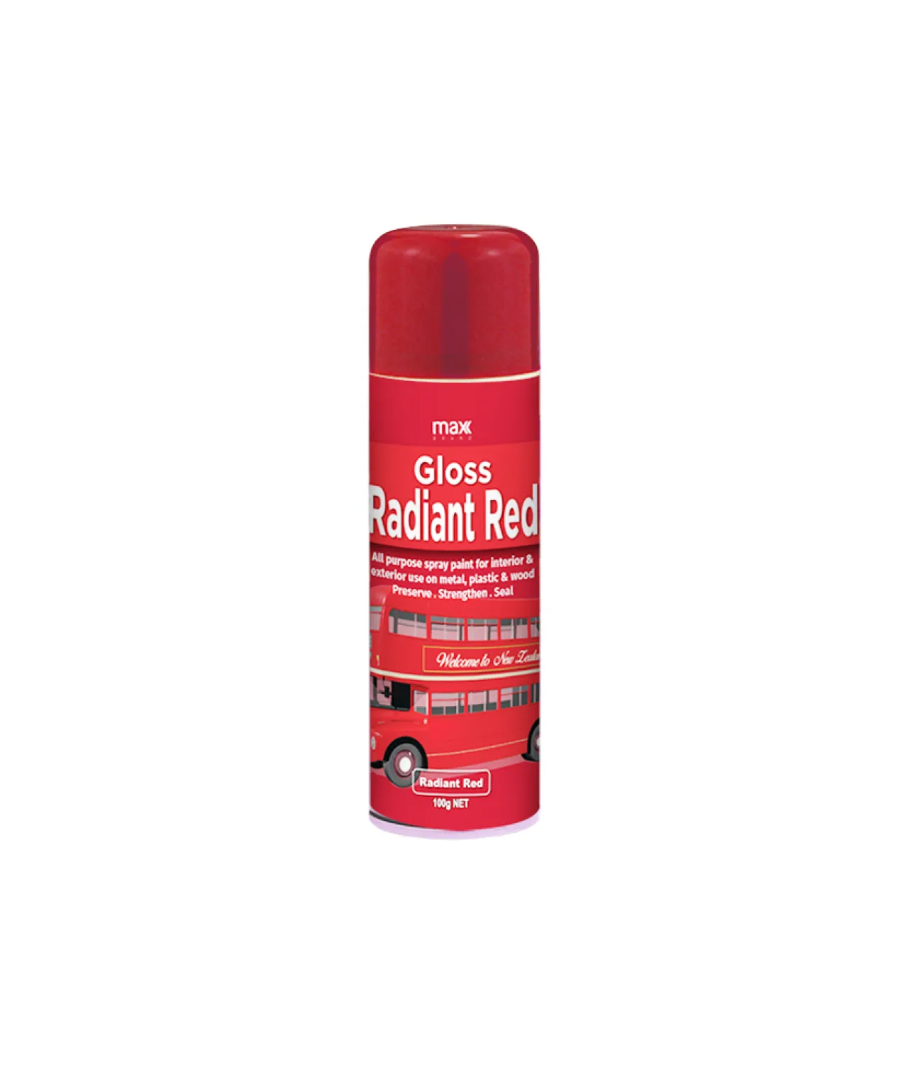 Radiant Red Gloss Spray Paint 100ml