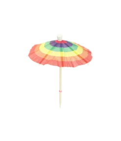 Rainbow Cocktail Umbrellas 24pk