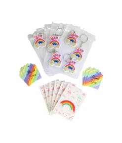 Rainbow Gift Bag Set 24pcs
