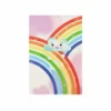 Rainbow Note Pad 60 Sheets 4Pc 6.5×9.5cm