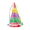 Rainbow Stripes Party Paper Hat 1pc