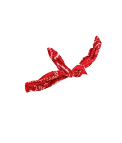 Red Bandana Headband