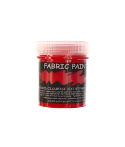 Red Fabric Paint