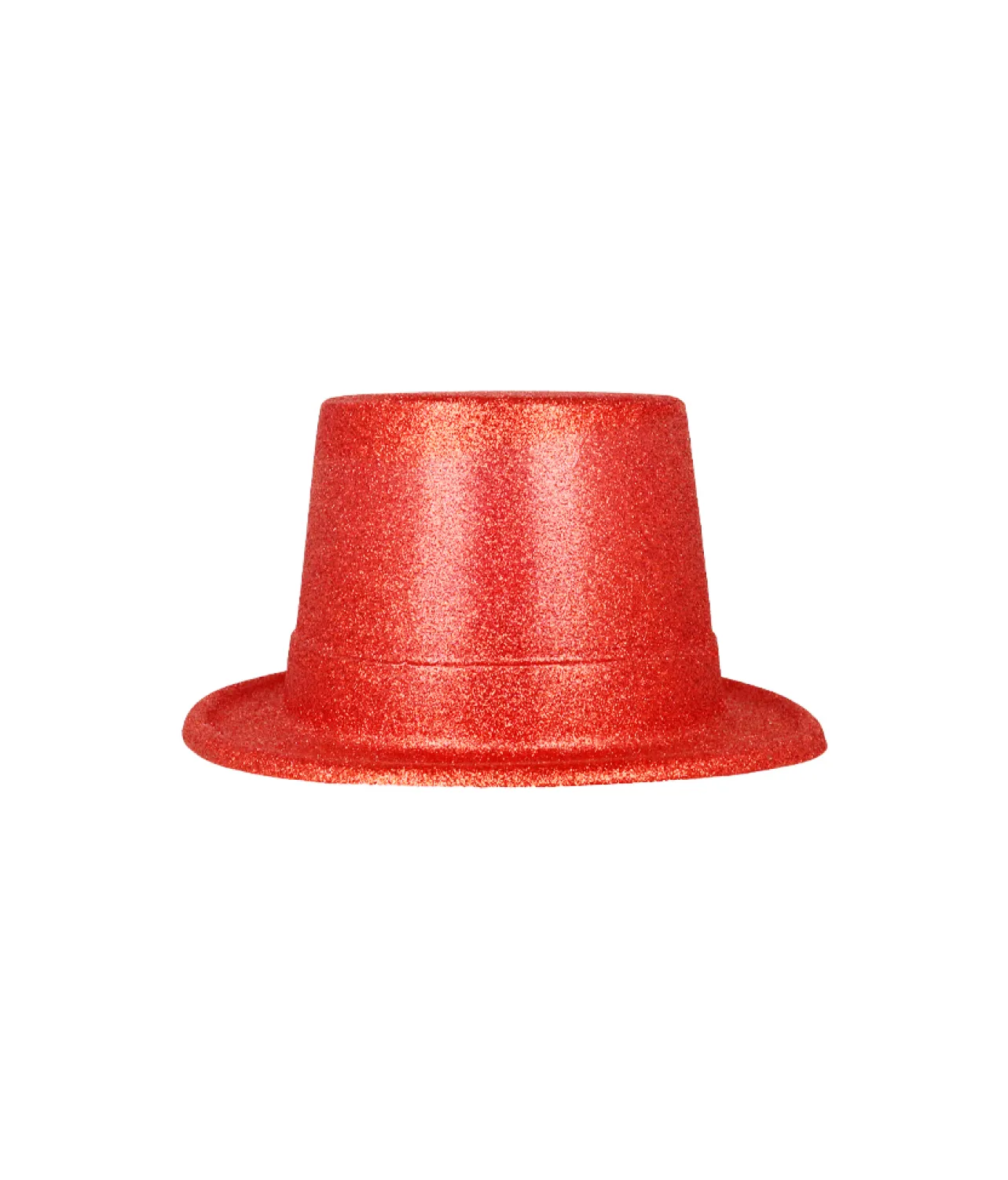Red Glitter Top Hat