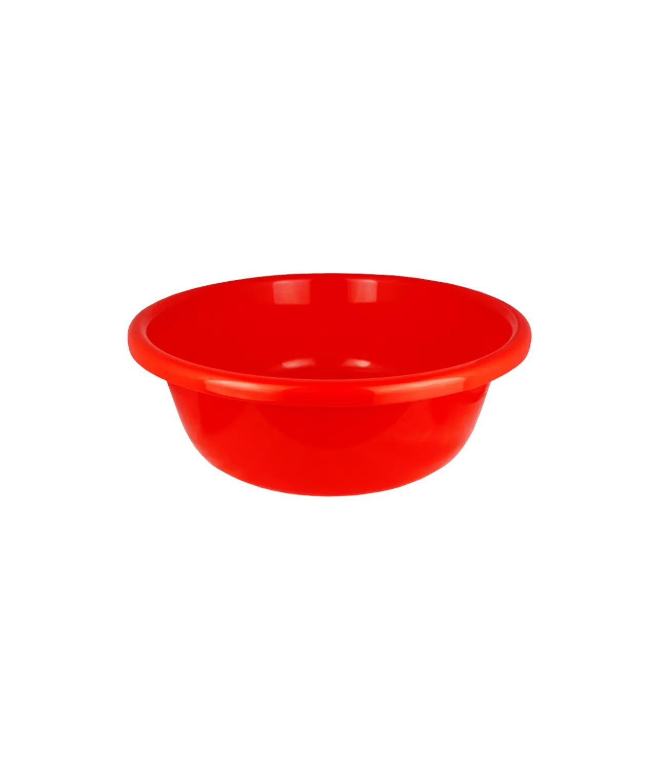 Red Large Plastic Round Basin