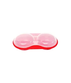 Red Microwave Eggs Poacher 20x11x4cm