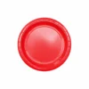 Red Paper Plates 12x9in
