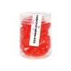 Red Plastic Gems 2.7cm 30pk