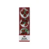 Red Rose Icing Decorations 12pk