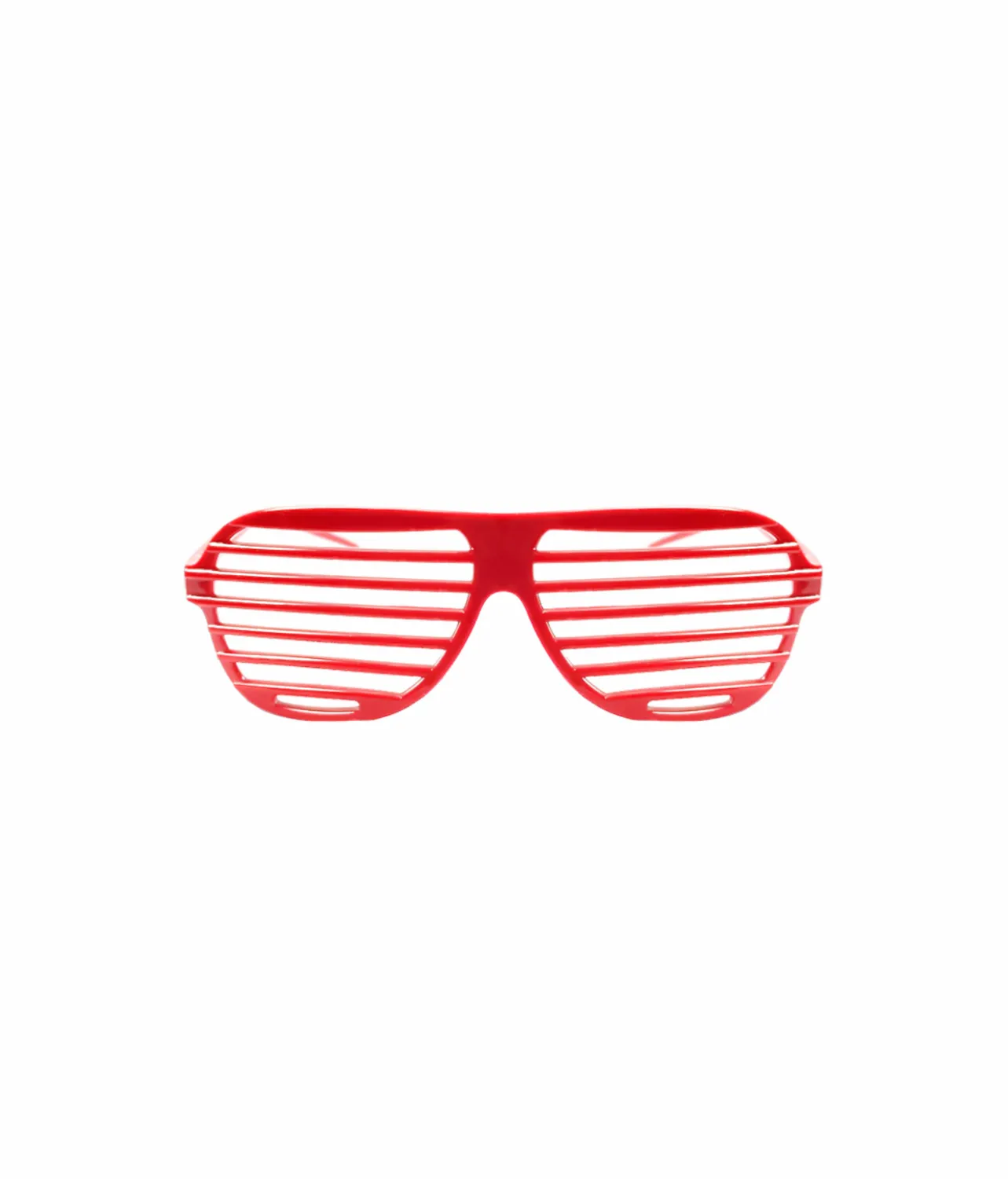 Red Shutter Shade Glasses