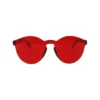 Red Solid Colour Party Glasses