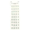 Rhinestones Stickers 20mm 36pc